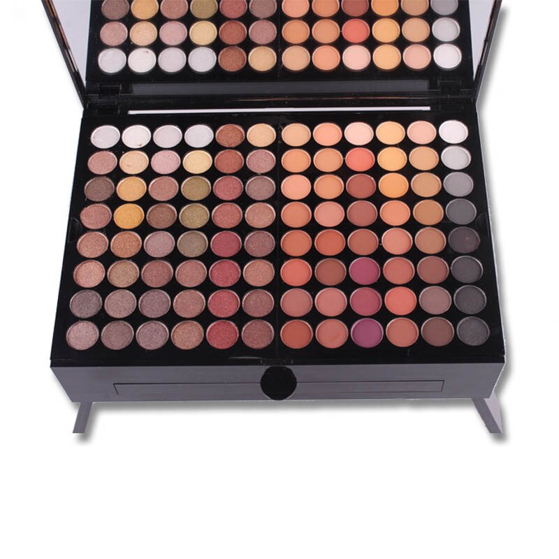 Eyeshadow palette swatches