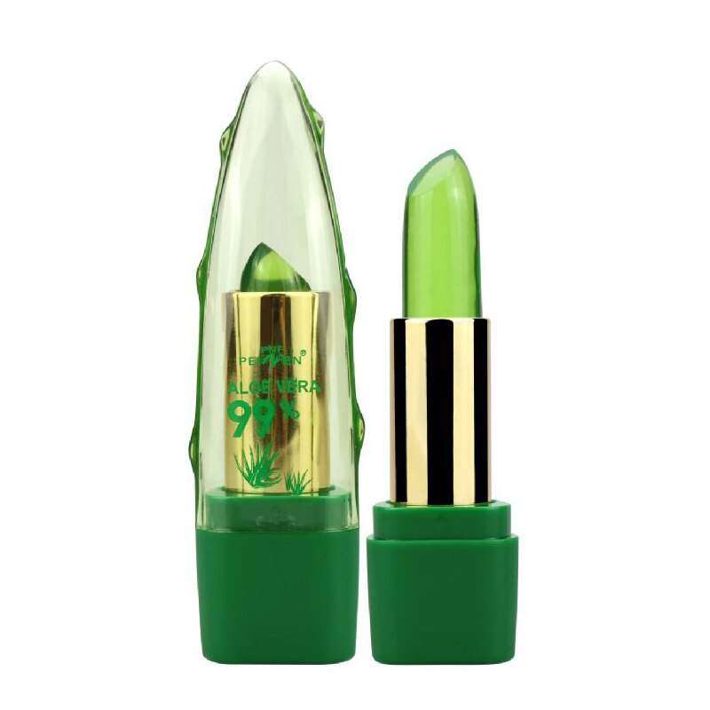 Color changing lip balm tube